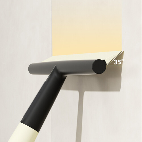 Window Squeegee With Hanging Hook Efficient Glass-white gray 2