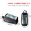 Bicycle Handlebar Bag - WILD MAN - TPU Touchscreen - Waterproof - Black - 6.5 inch 4