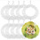 100Pcs 8 Inch Sublimation Wind Spinner Blanks 3D Wind Spinners Hanging Wind Spinners 7