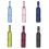 Auto Open Close Umbrella Black Coated Sun Protections-Sky Blue 2