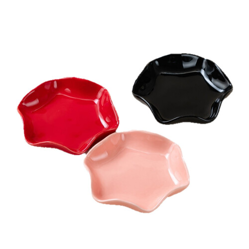 Decorative Flower Shape Spoon Stand Holder From Fine-Red 1