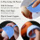 Durable Silicone Eggs Washer Brush Eggs Cleaner Safe For-Blue 7