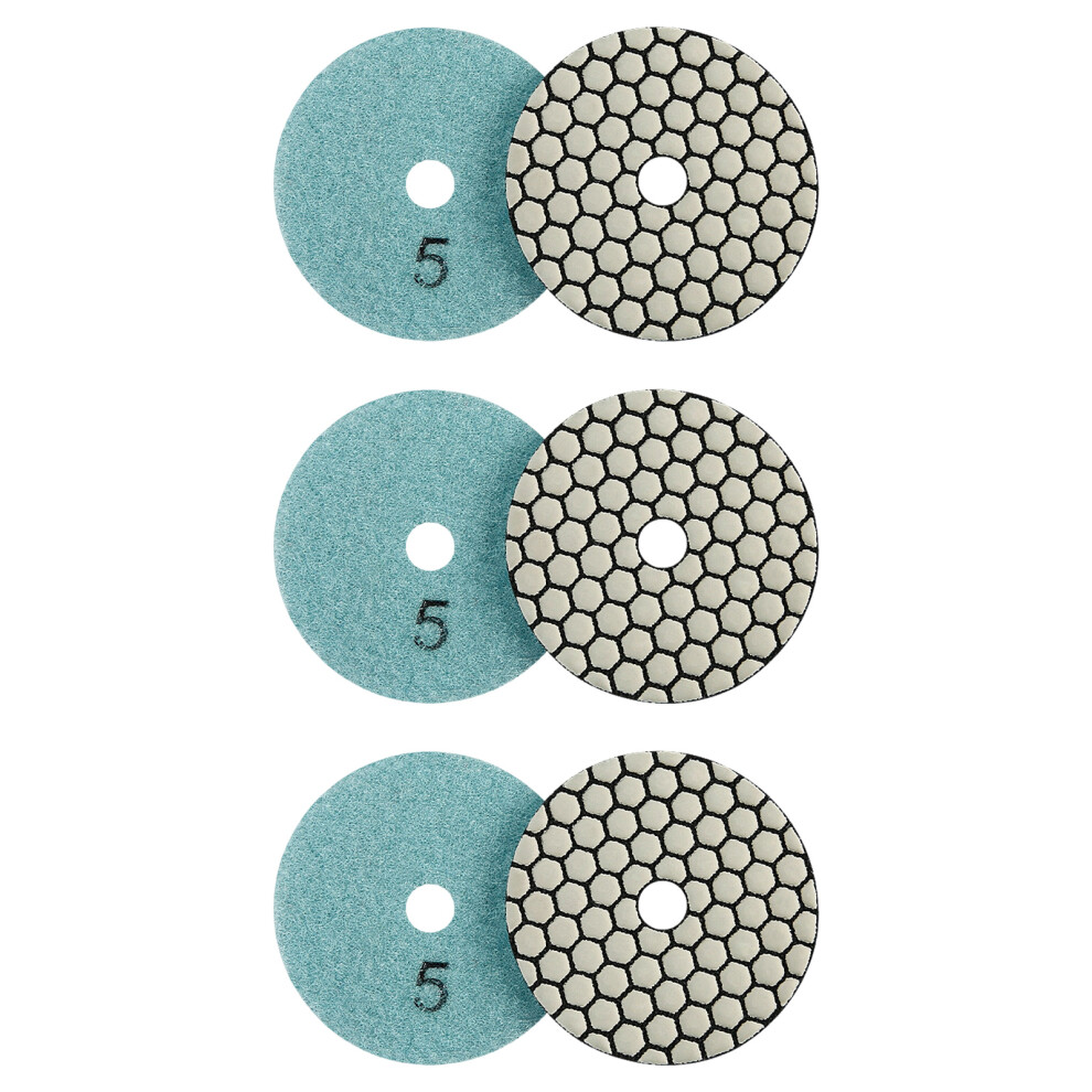 Pack Of 6 Resin Bonds Diamonds Polishing Discs 80Mm Grit-8Cm 2K 7754004238664
