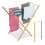 Foldable Bamboo Metal Laundry Rack - Space-Saving Dryer 1