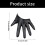 Elegant Backless Gloves For Women Soft  Leather Light-Silver 3