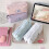 Zippered Design Pen Holders Premium Pen Storage Bag-Pink 6