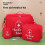 Sac de rangement polyvalent pour premiers secours,-S Rouge 2