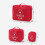 Multipurpose Water Resistant First Aid Storage Bag With-L Red 3