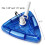 Triangular Weighted Pool Vacuum Head for Above Ground and Inground Pools, Durable Vinyl Body 4