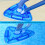 Triangular Weighted Pool Vacuum Head for Above Ground and Inground Pools, Durable Vinyl Body 5