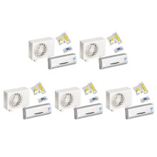 5X  Air Conditioner Model Aromatherapy Car Air Outlet Fragrance Interior Decoration Perfume Long-Lasting Ornaments D
