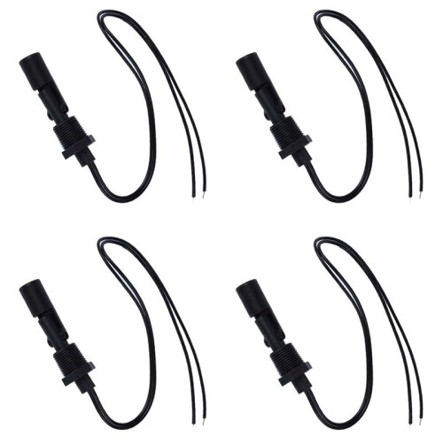 4X Horizontal Water Level Sensor Liquid PP Float Switches NO NC 100V  0.5A