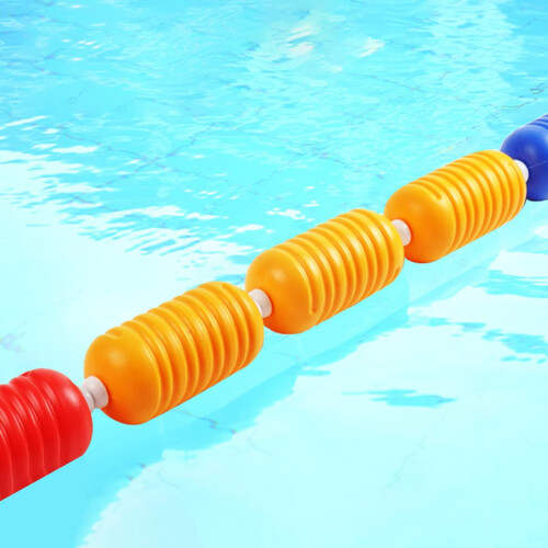 Floating Pool Divider Rope 5m Durable Nylon Construction with Hooks for Swimming Pool Safety