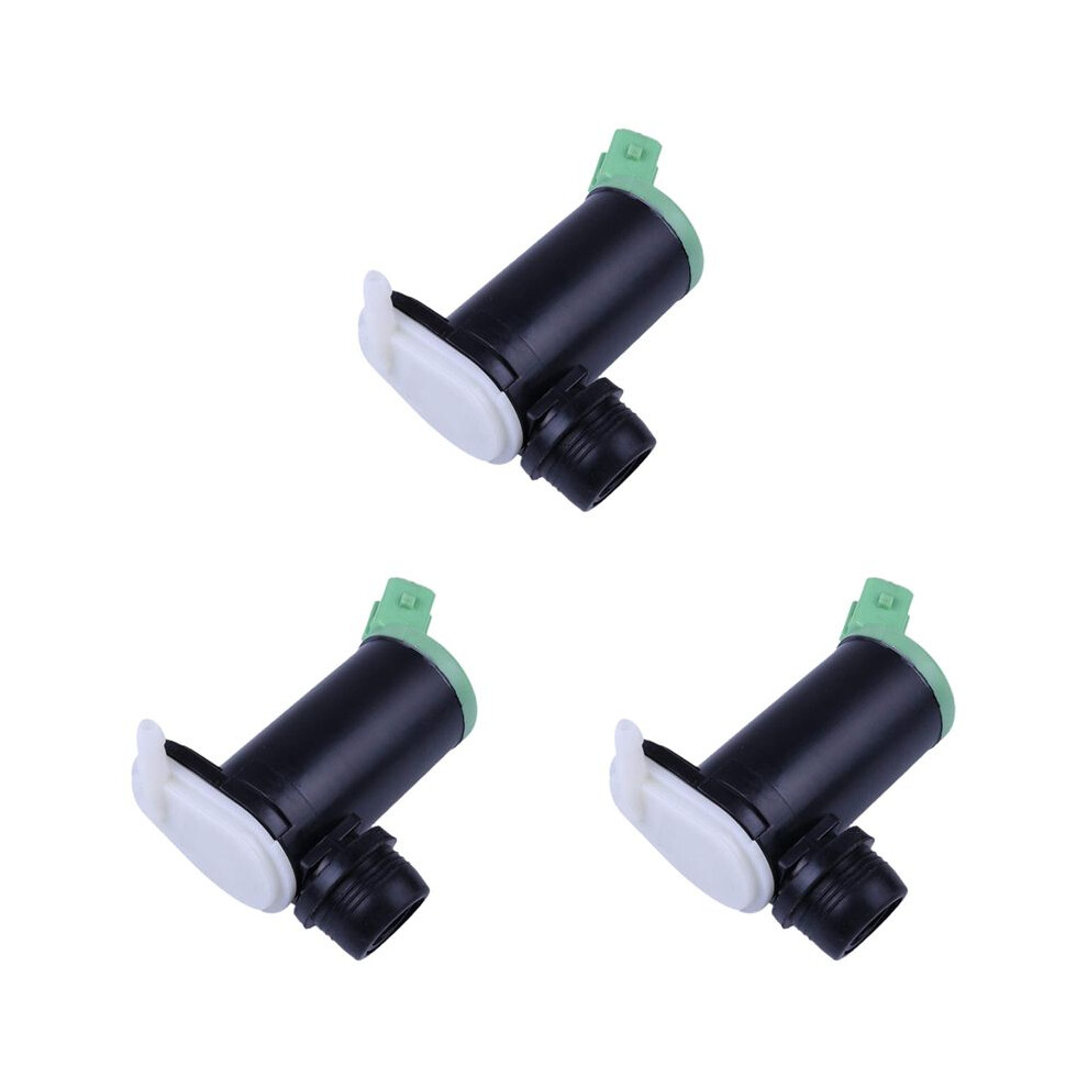 3X Windshield Twin Outlet Washer Pump For 106/206/306/406/806 643460 Double Outlet Cleaning Pump 6031015872485