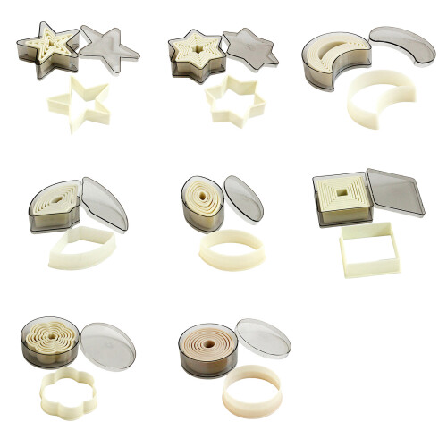 Multipurpose Geometric Fondant Molds And Biscuit Cutter-04 1