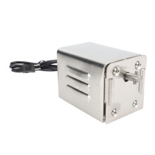 Electric BBQ Rotisserie Motor 110lb Capacity, Load Bearing Automatic Grill Motor for Pig Chicken Goat, US Plug 110V 54W Cooling Power