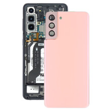(pink) Cache arrière de la batterie pour Samsung pour Galaxy S21+ 5G