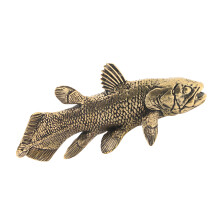 Fisch-Figuren-Statuen, Metall-Tierstatue, Sammlerstücke,