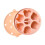 Silikon-Backformen, perfekt für Cupcakes, Gelee und-Rosa 1