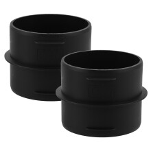 2Pièces Air Chauffage Et Résistant Plastique Noir