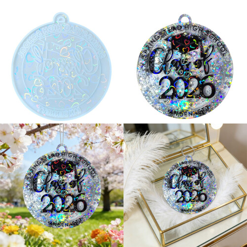 Multiple Shape Silicone Pendant Mould Ideal For Homemade 1