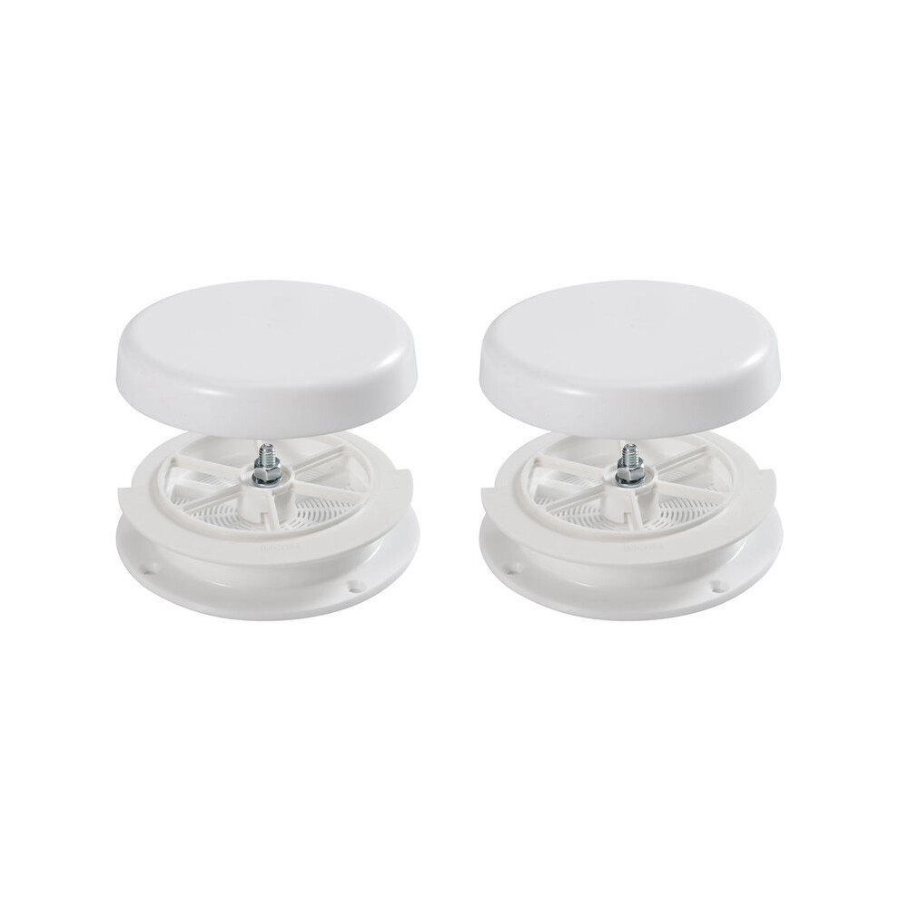 Rv Roof Mushroom Vent Plumbing Vent With Water Cover Guard Cap For Trailer Homes Campers, 2Pack 6032093497102