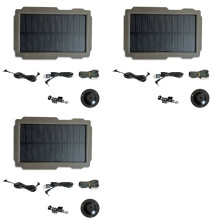 3X Outdoor-Kamera Sp-03 Wildkamera Solarpanel-Kit für Suntek Wildkamera Alle Modelle Kamerapanel Ladepanel Us-Stecker