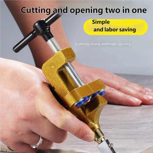 Easy to Use Ergonomic Reliable Floor Tile Push Cutter With 1