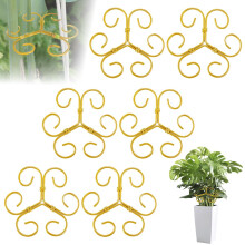 Plant Support Stakes Reusable Set for Monstera, Heart Design Indoor Plant Stabilizer (6 Pack)