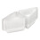 150Pcs Cake Slice Containers with Hinged Lid,Disposable Pie Slice Boxes,Individual Cheesecake Containers,Cake Carriers 2