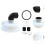 2X Cyclone Filter Woodworking Dust Collector with Elbow DIY Chipboard Cyclone Separator Lid Construction 6