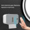 Automatic Touchless Toilet Paper Dispenser with Smart Motion Sensor, USB Rechargeable, Wall Mounted Yellow 2