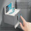 Automatic Touchless Toilet Paper Dispenser with Smart Motion Sensor, USB Rechargeable, Wall Mounted Yellow 4