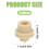 5Pcs Check Valves Long Lasting Valves Lovely Shape for Fluid 4