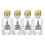 4Stk Mini Wasser Flaschen Mit Gold Rose Für 1