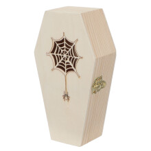 Mini Holz Candy Box Beige Mit Deckel Für Haustier