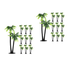 30Stk Plastik Palmen Modell Für Diorama Und Terrarium