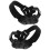 2Pièces Crampons Pour Chaussures Silicone Acier Multi Couleur 1