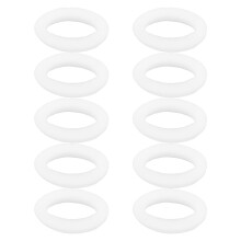 10Stk Weiße -Einlage Ringform Für Verpackung Geschenkboxen