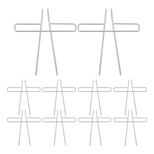 10Stk Metall Buchseitenclip Silber Robust Für Und