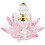 Kristallflasche Mit Lotusblume, Rosa Duftspender, Nachfüllbar 1