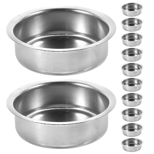 12Pièces Cendrier Encens Argent Acier Pour Usage