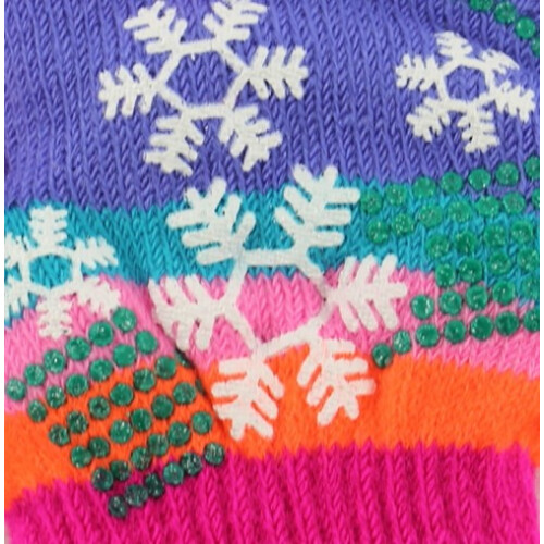 (Lilac) Magic Snowflake Toddler Gloves 2