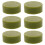 6Pcs Moisturizing Underarm Soap Bar Light Green Plant Soap 1
