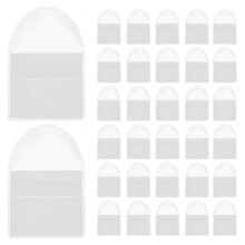 120Pcs Transparent Coin Collector Sleeves PVC Protective Storage Bags