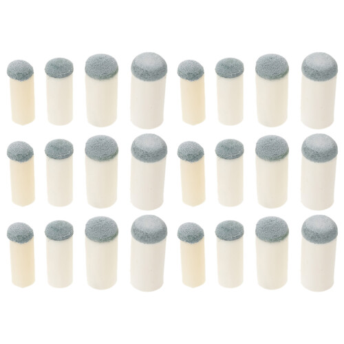 48Pcs Quick Replacement Pool Cue Tips Set for Billiard Cue Maintenance