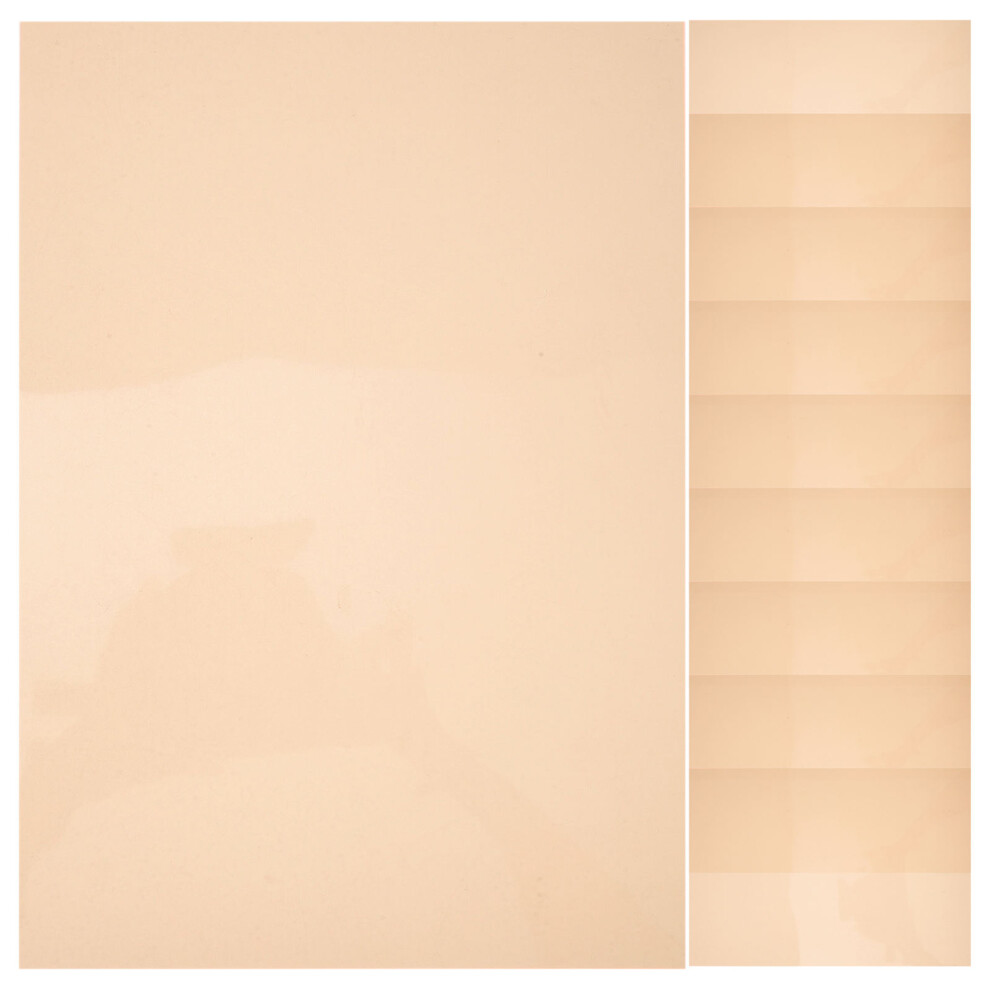 25Pcs Colored Gel Sheets Pvc Diffuser For Photography Use Orange/Light 3753171291858
