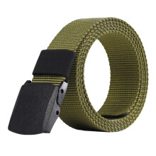 Praktische Groene Outdoor Belt Met Verstelbare Kunststof