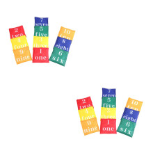 20Pcs Colorful Mini Bean Bags Toss Game Supplies Portable Boys Toy