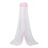 Moustiquaire Lit Bébé Rose Clip-on Décor Douce 1